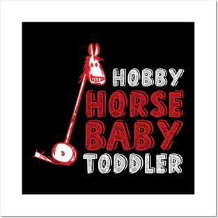Hobby horse baby Posters and Art
